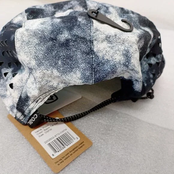Coal The Provo UPF Tech 5-Panel Cap Black Tie Dye BRAND NEW! - Picture 3 of 5